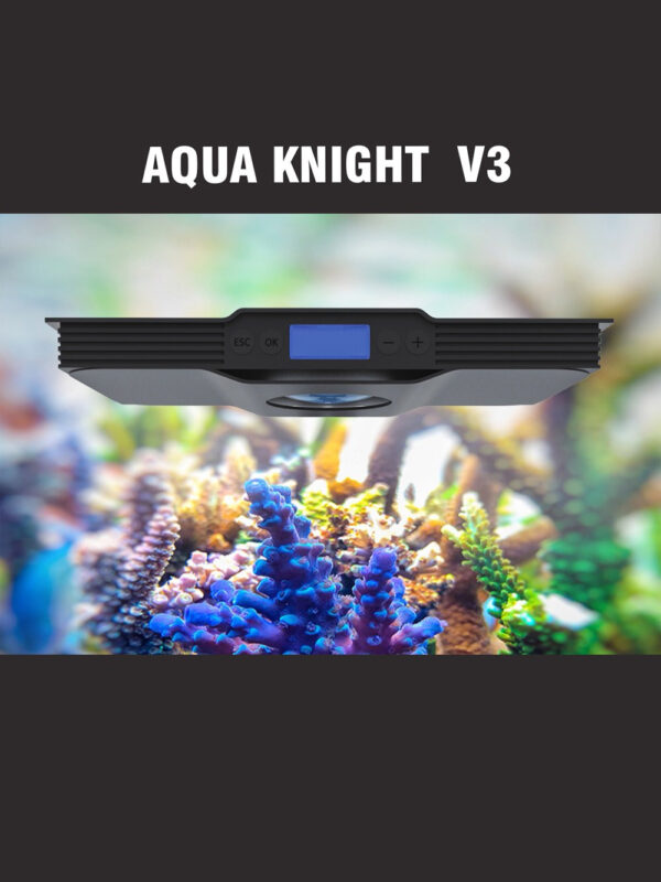 Spectra Aqua Knight V3 60W Smart Programmable  Gradual Sunrise Sunset 3 Color Channels  LED Aquarium Light for Marine Coral Reef Fish Tank - Image 9