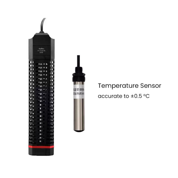 Hydlex 220V 600W 1000W Temperature Adjustable Freshwater Saltwater Fish Tank Aquarium Heater with LED Digital Display - Image 4