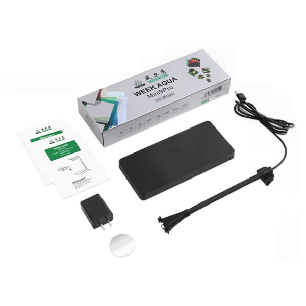 WEEK AQUA RGB+UV New Mode Spectrum Mini 9 Pro Bluetooth App Control Freshwater Aquascaping Plant Aquarium LED Light - Image 9