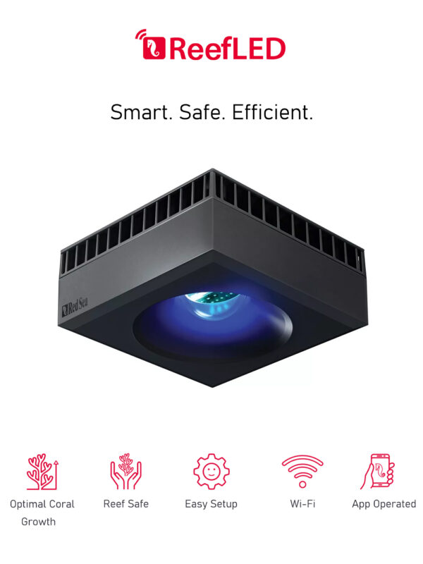 Redsea ReefLED 50/90 WiFi App Optimal Efficient Compact Shimmer Dual Channel  LED Aquarium Light for Marine Coral Reef Fish Tank - Image 3