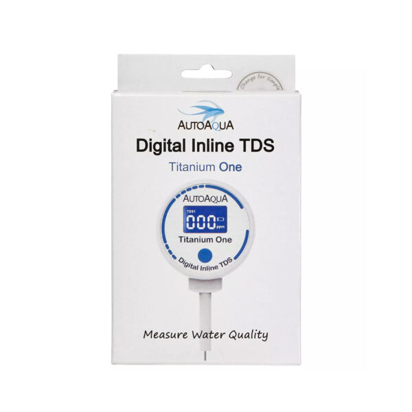 AUTOAQUA Titanium One TDS-100 Digital Inline TDS Meter Aquarium Test Monitor Qualify Pure Water - Image 16
