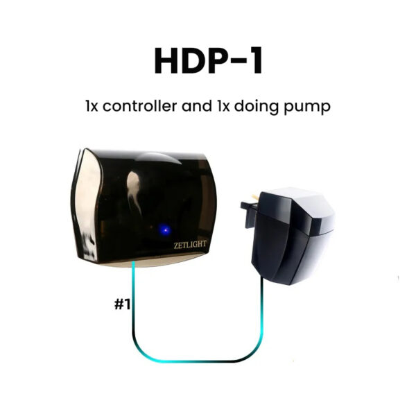 ZETLIGHT HDP WiFi Bluetooth Double Calibration High Accuracy Hanging-on Saltwater Aquarium Dosing Pump for Marine Coral Reef Fish Tank - Image 10