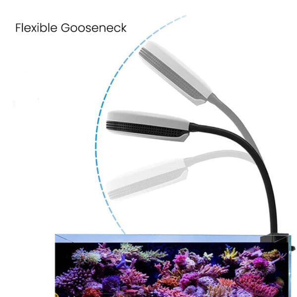 Spectra SP20 20W Full Spectrum Dimming Timing Marine Saltwater Freshwater Refugium Fish Tank Nano LED Aquarium Light - Image 6