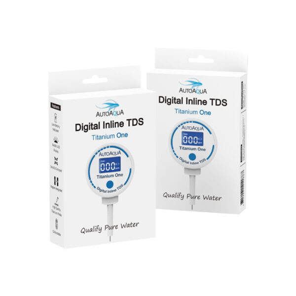 AUTOAQUA Titanium One TDS-100 Digital Inline TDS Meter Aquarium Test Monitor Qualify Pure Water - Image 4