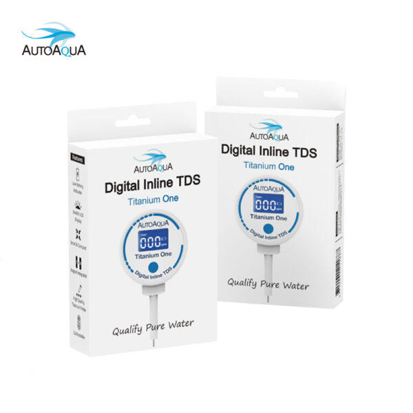 AUTOAQUA Titanium One TDS-100 Digital Inline TDS Meter Aquarium Test Monitor Qualify Pure Water - Image 5