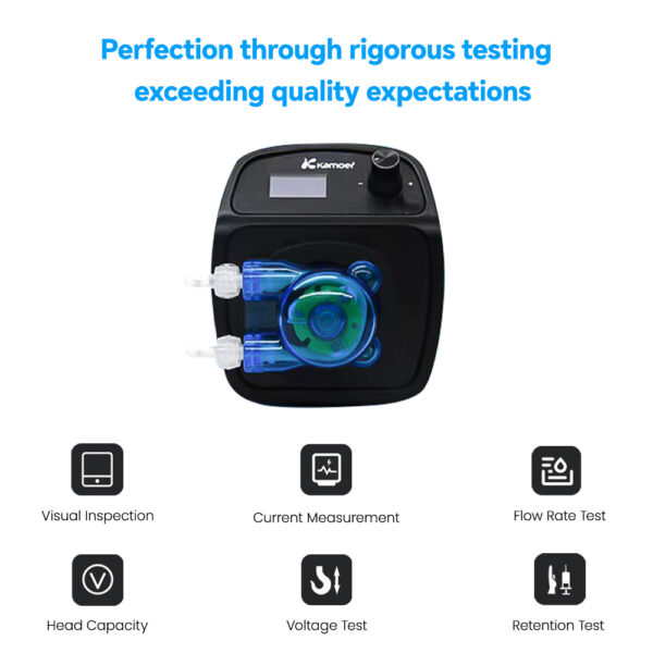 Kamoer X1 PRO T2 Manual WiFi App Dosing Pump With KPAS100 Peristaltic Pump for Marine Coral Reef Fish Tank Aquarium 110ml/Min - Image 9