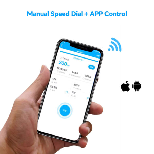 Kamoer X1 PRO T2 Manual WiFi App Dosing Pump With KPAS100 Peristaltic Pump for Marine Coral Reef Fish Tank Aquarium 110ml/Min - Image 11