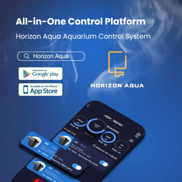 ZETLIGHT HDP WiFi Bluetooth Double Calibration High Accuracy Hanging-on Saltwater Aquarium Dosing Pump for Marine Coral Reef Fish Tank - Image 5