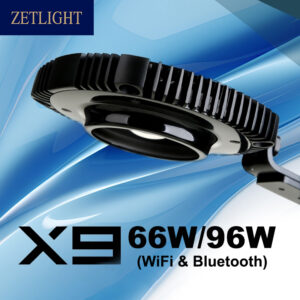 ZETLIGHT X9 66W/96W Bluetooth & WiFi 395nm UV RGB 4 Adjustable Color Channels Marine Aquarium LED light for Saltwater Coral Reef Fish Tank