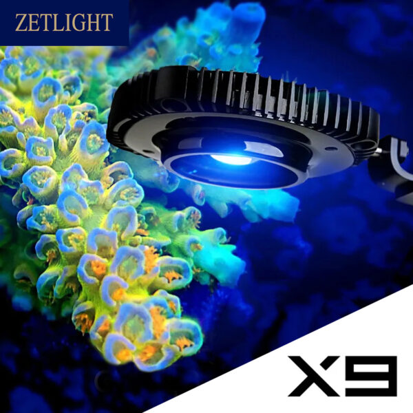 ZETLIGHT X9 66W/96W Bluetooth & WiFi 395nm UV RGB 4 Adjustable Color Channels Marine Aquarium LED light for Saltwater Coral Reef Fish Tank - Image 3