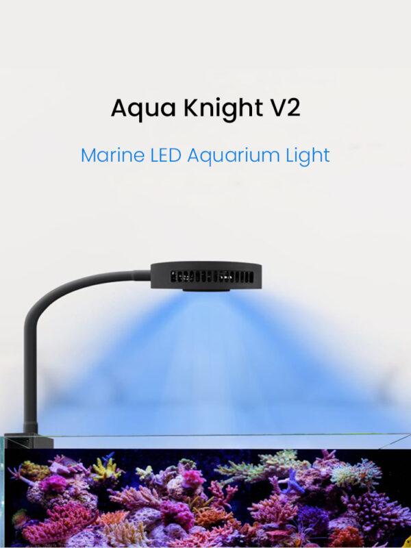 Spectra Aqua Knight V2 36W Built-in Timer Marine Aquarium LED Light for Nano Coral Reef Tank - Image 12