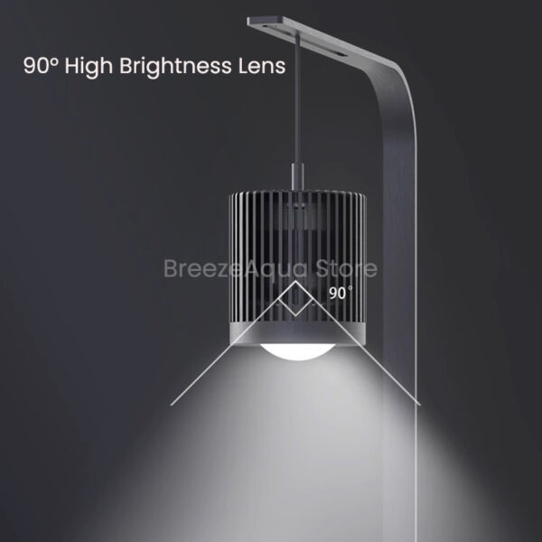 MAYIN Super Colour 100W Freshwater Goldfish Algae Bloom Planted Steam Fish Tank Brightening Lamp LED Aquarium Downlight - Image 4