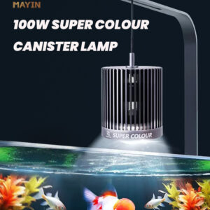 MAYIN Super Colour 100W Freshwater Goldfish Algae Bloom Planted Steam Fish Tank Brightening Lamp LED Aquarium Downlight
