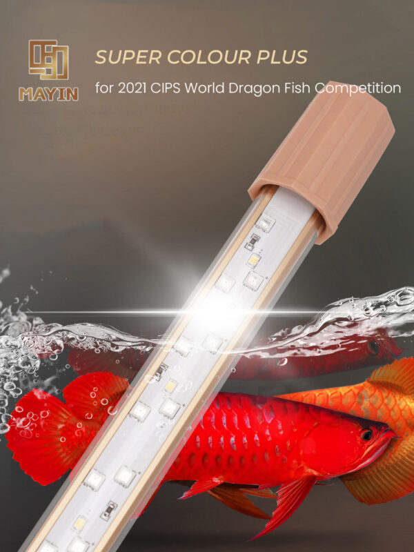 MAYIN Super Colour 8W/10W/22W Adjustable IP68 4D Aluminum Alloy Spiral Brightening Lamp LED Aquarium for Marine Coral Reef Tropical Fish Tank - Image 11